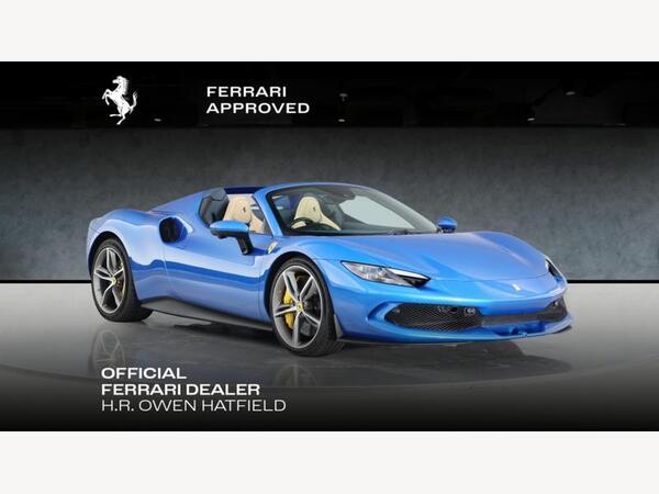 Ferrari 296 GTS 3.0T V6 7.45kWh Spider F1 DCT Euro 6 (s/s) 2dr