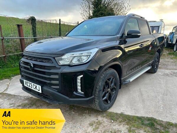 SsangYong Musso 2.2D Saracen Plus Auto 4WD LWB Euro 6 4dr