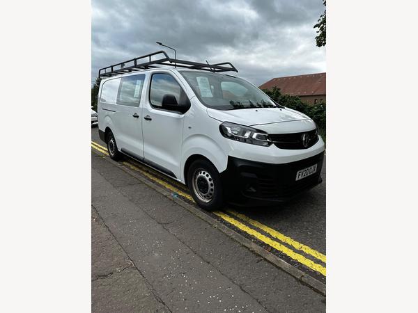 Vauxhall Vivaro 2.0 Turbo D 3100 Edition Crew Van Double Cab 5dr Diesel Manual L2 H1 Euro 6 (s/s) (120 ps)