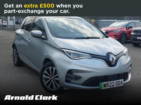 Renault Zoe R135 EV50 52kWh GT Line + Auto 5dr (Rapid Charge)
