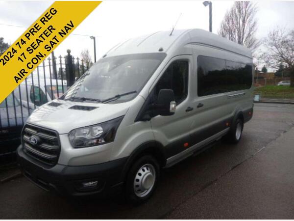 Ford Transit 2.0 460 ECOBLUE TREND MINIBUS 5DR DIESEL MANUAL RWD DRW L4 HIGH ROOF EURO 6 17 SEATER 17 SEATER, AIR CON