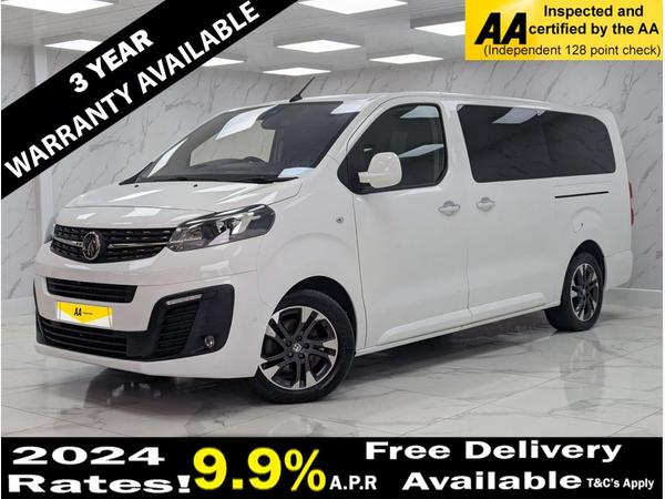 Vauxhall Vivaro Life 2.0 ELITE L S/S 5d 143 BHP 8 SEATER MPV TOP SPEC