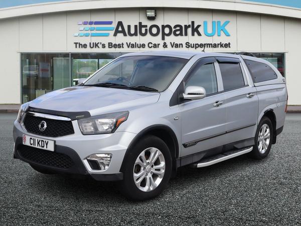 SsangYong Korando Sports 2.0D EX Pickup Double Cab 4dr Diesel Manual 4WD Euro 5 (155 ps) - Quality & Best value Assured