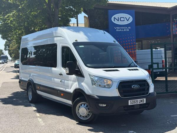 Ford Transit 2.0 460 EcoBlue Leader RWD L4 H3 Euro 6 (s/s) 5dr (17 Seat, DRW)