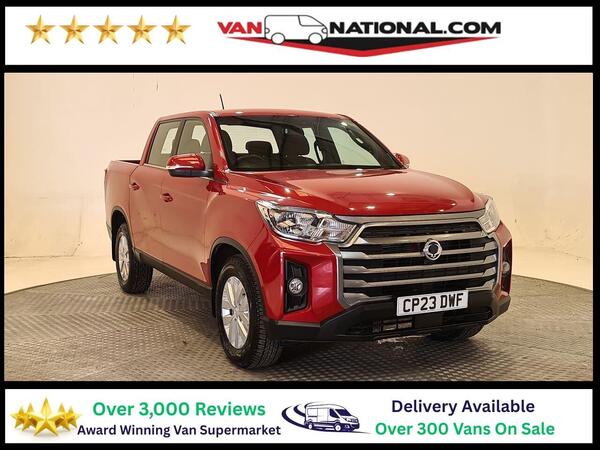 SsangYong Musso 2.2D EX 180 BHP D/CAB PICK UP