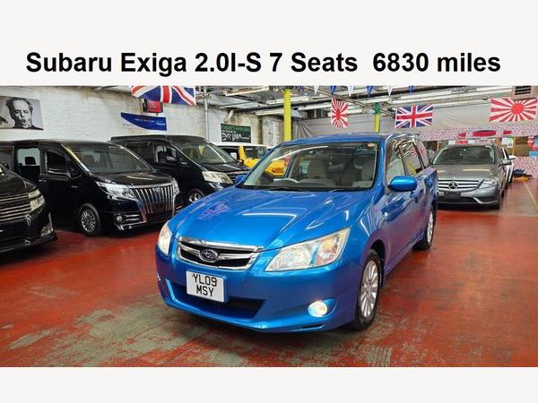 Subaru Exiga 2.0I-S 7 Seats only 6830 MILES ULEZ FREE 5dr