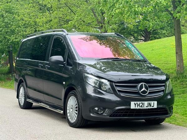 Mercedes-Benz Vito 2.0 119 CDI Premium Crew Van Double Cab 5dr Diesel G-Tronic RWD L2 Euro 6 (s/s) (LWB) (190 ps)