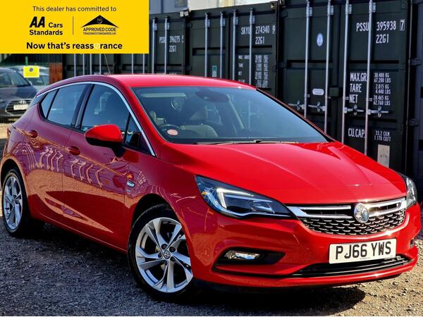 Vauxhall Astra 1.4i Turbo SRi Auto Euro 6 (s/s) 5dr