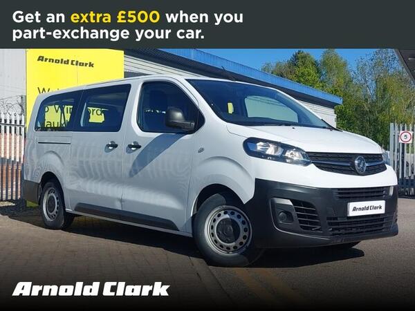 Vauxhall Vivaro Life 1.5 Turbo D Edition L MPV 5dr Diesel Manual LWB Euro 6 (s/s) (9 Seat) (120 ps)