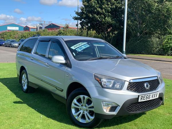 SsangYong Korando Sports 2.0D EX Double Cab Pickup Auto 4WD Euro 5 4dr
