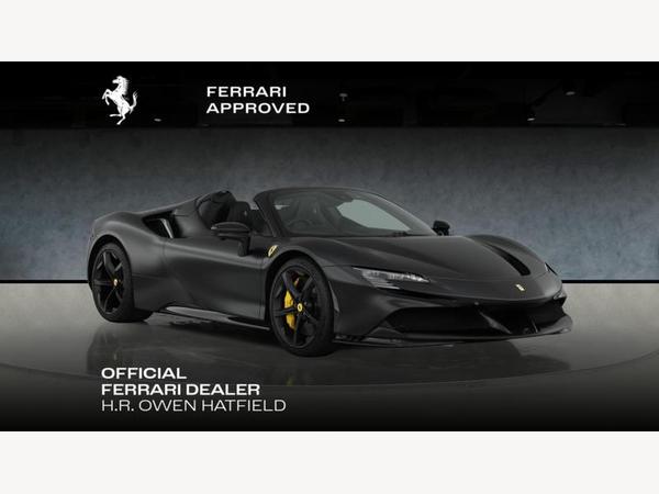 Ferrari SF90 Spider 4.0T V8 7.9kWh F1 DCT 4WD Euro 6 (s/s) 2dr