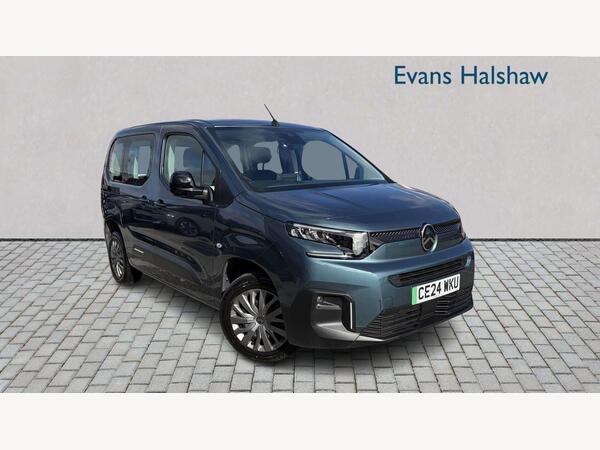 Citroen e-Berlingo 52kWh PLUS M Auto 5dr (7.4kW Charger)