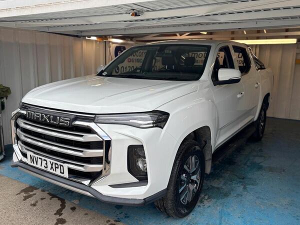MAXUS T90EV 88.5kWh Elite Pickup Double Cab 4dr Electric Auto RWD (177 ps)+2 KEYS+1 FORMER KEEPER+CLIMATE+PARK CONTROL+LEATHER SEATS+REVERSE CAMERA+MEDIA+BLUETOOT