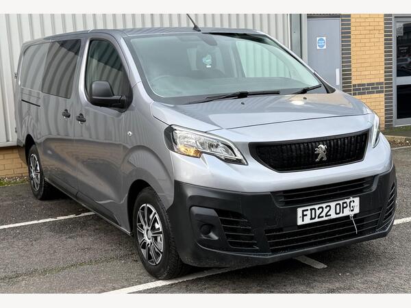 Peugeot Expert 2.0 BlueHDi 1200 Professional Premium Long Crew Van LWB Euro 6 (s/s) 6dr (6 Seat)