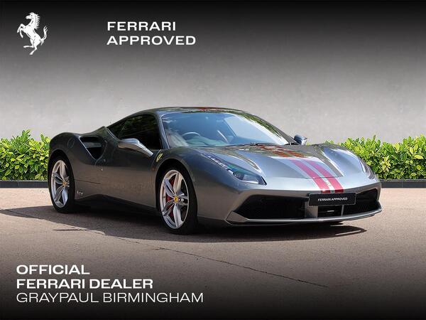 Ferrari 488 3.9T V8 GTB F1 DCT Euro 6 (s/s) 2dr