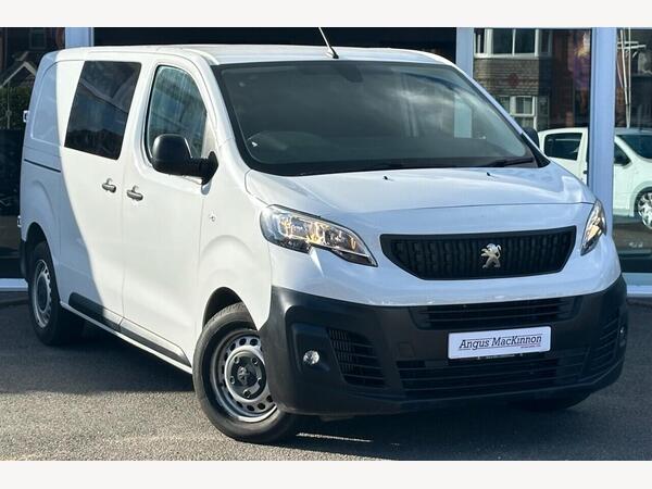 Peugeot Expert 2.0 BlueHDi 1200 Professional Premium + Standard Crew Van Double Cab 6dr Diesel Manual MWB Euro 6 (s/s) (6 Seat) (145 ps)