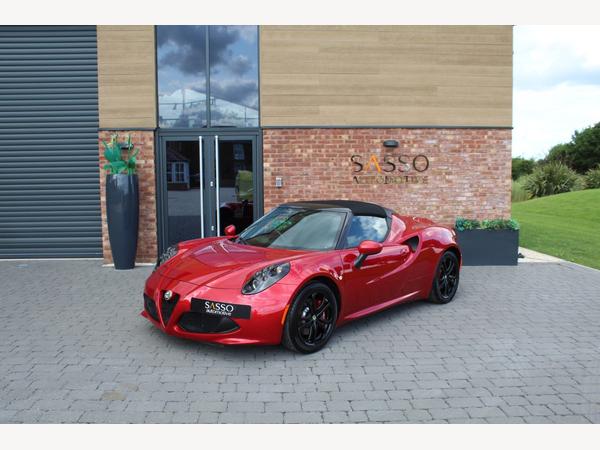 Alfa Romeo 4C 1750 TBi Spider TCT Euro 6 2dr