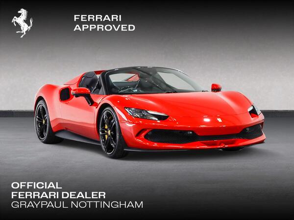 Ferrari 296 GTS 3.0T V6 7.45kWh Spider F1 DCT Euro 6 (s/s) 2dr