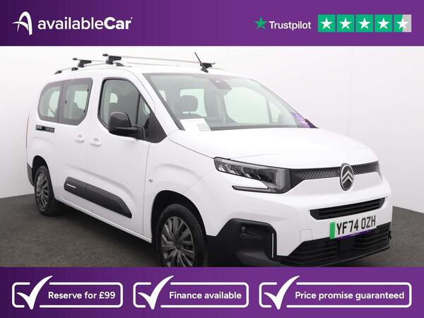 Citroen e-Berlingo 52kWh PLUS XL Auto 5dr (7.4kW Charger)