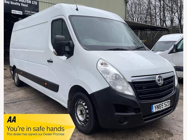 Vauxhall Movano 2.3 CDTi 3500 Crew Van FWD L3 H2 Euro 4 6dr (5 Seat)