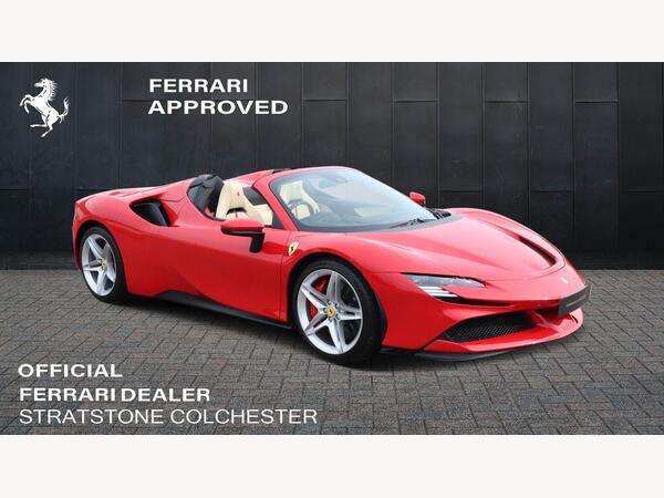 Ferrari SF90 Spider 4.0T V8 7.9kWh F1 DCT 4WD Euro 6 (s/s) 2dr