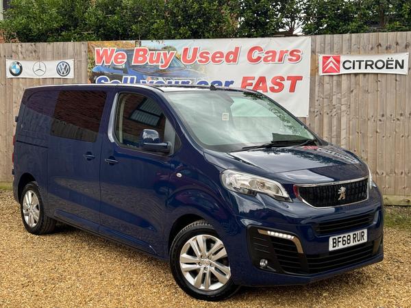 Peugeot Expert 2.0 BlueHDi 1400 Professional Plus Standard Crew Van MWB Euro 6 (s/s) 6dr (6 Seat)