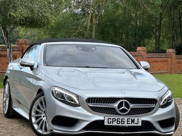 Mercedes-Benz S Class 4.7 S500 V8 AMG Line (Premium) Cabriolet G-Tronic Euro 6 (s/s) 2dr