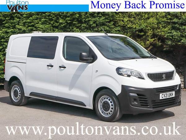 Peugeot Expert 2.0 BlueHDi 1400 Professional Standard Crew Van MWB Euro 6 (s/s) 6dr (6 Seat)