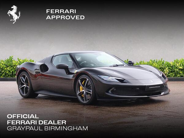 Ferrari 296 GTB 3.0T V6 7.45kWh F1 DCT Euro 6 (s/s) 2dr