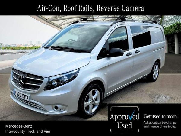 Mercedes-Benz Vito 2.1 116 CDI Premium Crew Van G-Tronic+ RWD L2 Euro 6 (s/s) 5dr (LWB)