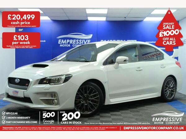 Subaru WRX STI 2.5T Type UK 4WD Euro 6 4dr