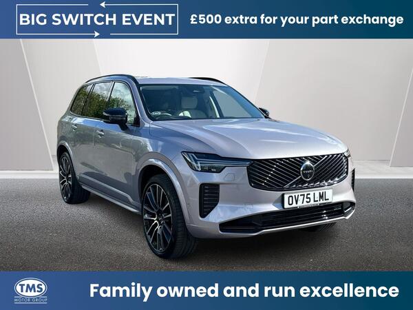 Volvo XC90 2.0 T8 18.8kWh Ultra Dark Auto 4WD Euro 6 (s/s) 5dr