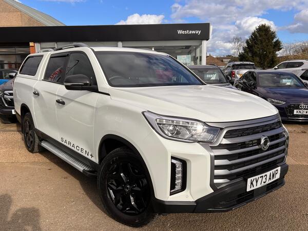 SsangYong Musso 2.2D Saracen Plus Auto 4WD LWB Euro 6 4dr