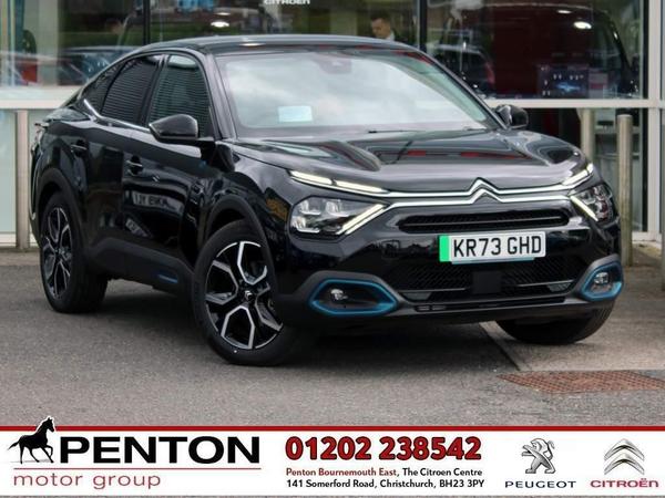 Citroen e-C4 X 50kWh Shine Fastback Auto 4dr (7.4kW Charger)