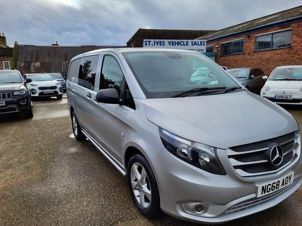 Mercedes-Benz Vito 2.1 119 CDI BlueTEC Sport Crew Van G-Tronic+ RWD Euro 6 (s/s) 5dr (LWB)