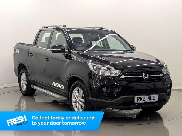 SsangYong Musso 2.2D Rebel Pickup Double Cab 4dr Diesel Auto 4WD Euro 6 (181 ps)