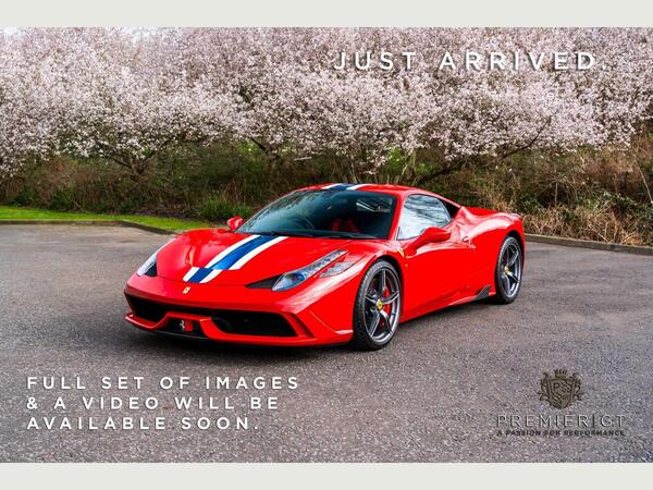 Ferrari 458 4.5 Speciale F1 DCT Euro 5 2dr