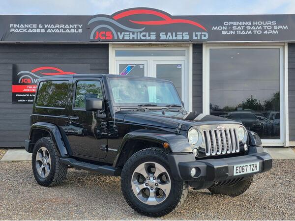 Jeep Wrangler 2.8 CRD Overland Auto 4WD Euro 6 2dr