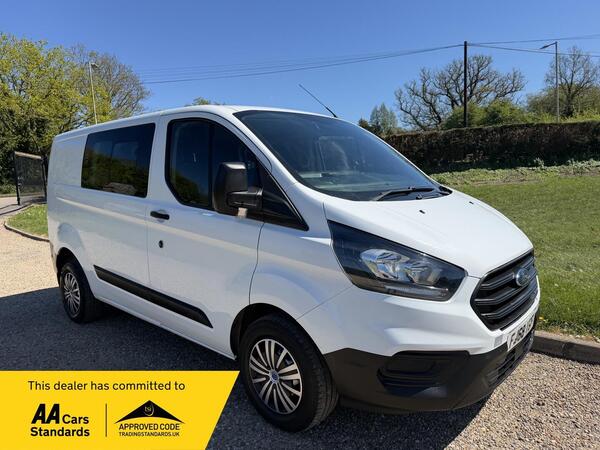 Ford Transit Custom 2.0 300 EcoBlue Crew Van L1 H1 Euro 6 5dr (6 Seat)