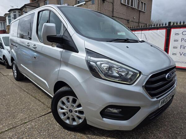 Ford Transit Custom 2.0 320 EcoBlue Limited Crew Van L2 H1 Euro 6 (s/s) 5dr (6 Seat)