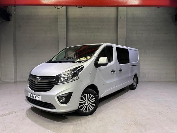 Vauxhall Vivaro 1.6 CDTi 2900 BiTurbo ecoFLEX Sportive Crew Van L2 H1 Euro 5 (s/s) 5dr (6 Seat)