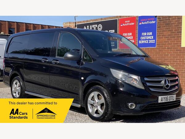 Mercedes-Benz Vito 2.1 119 CDI BlueTEC Sport Crew Van G-Tronic+ RWD L2 Euro 6 (s/s) 5dr (LWB)