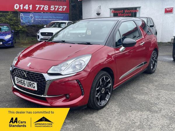 DS AUTOMOBILES DS 3 1.6 BlueHDi Elegance Euro 6 (s/s) 3dr