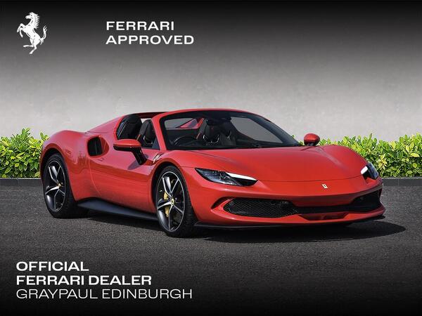 Ferrari 296 GTS 3.0T V6 7.45kWh Spider F1 DCT Euro 6 (s/s) 2dr