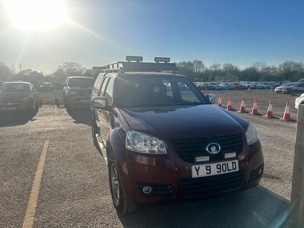 Great Wall Steed 2.0 TD S Pickup 4dr Diesel Manual 4X4 (220 g/km, 141 bhp)