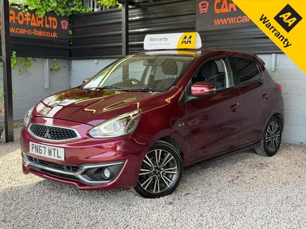 Mitsubishi Mirage 1.2 Juro CVT Euro 6 (s/s) 5dr
