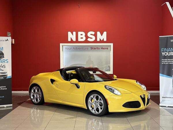 Alfa Romeo 4C 1750 TBi Spider TCT Euro 6 2dr