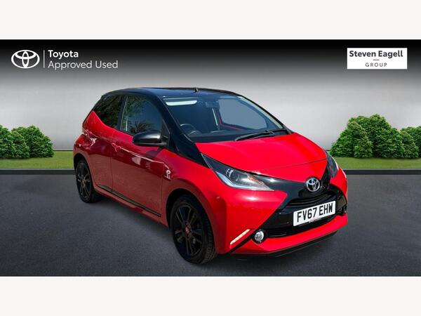 Toyota AYGO 1.0 VVT-i x-cite 4 Red Bi-Tone x-shift Euro 6 5dr