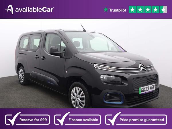 Citroen e-Berlingo 50kWh Feel XL Auto 5dr (7.4kW Charger)