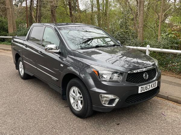 SsangYong Korando Sports 2.0D SX Double Cab Pickup 4dr Diesel Manual 4WD Euro 5 (155 ps)